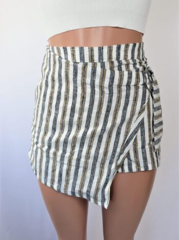 Striped Linen Skort Stripe Linen Skort