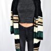 Stripe Chenille Duster