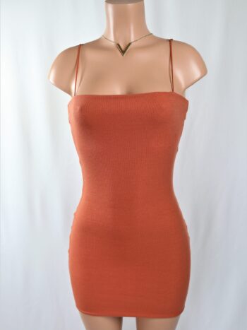 Basic Ribbed Mini Dress