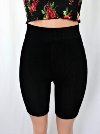 Velvet Ribbed Biker Shorts Velvet Ribbed Biker Shorts