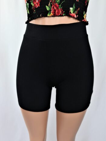 Ribbed Biker Shorts Ribbed Biker Shorts