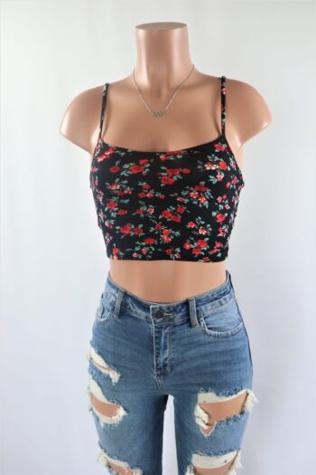 Ditsy Floral Crop Top