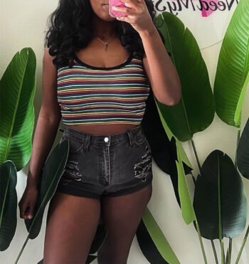 April Stripe Top