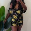 Off the shoulder Floral Romper Off the shoulder Floral Romper