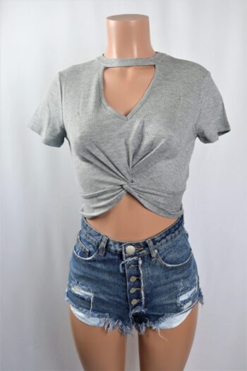 Nia Choker Twist Top