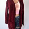 Plain Chenille Cardigan