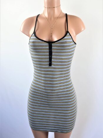 Making Stripes Mini Dress