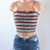 Alice Stripe Crop Top