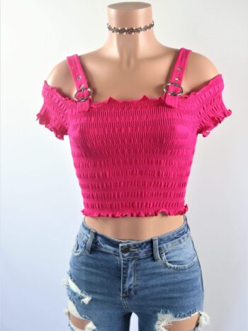 Felicia Off the Shoulder Crop Top