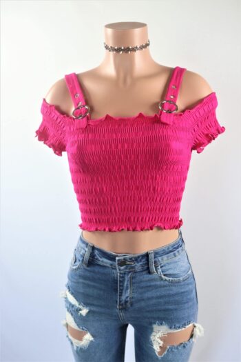 Felicia Off the Shoulder Crop Top