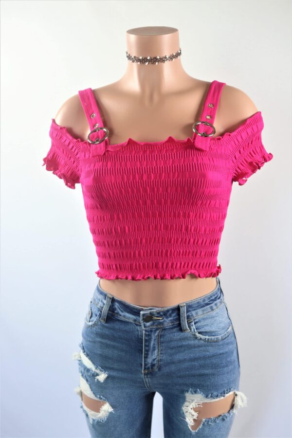 Felicia Off the Shoulder Crop Top