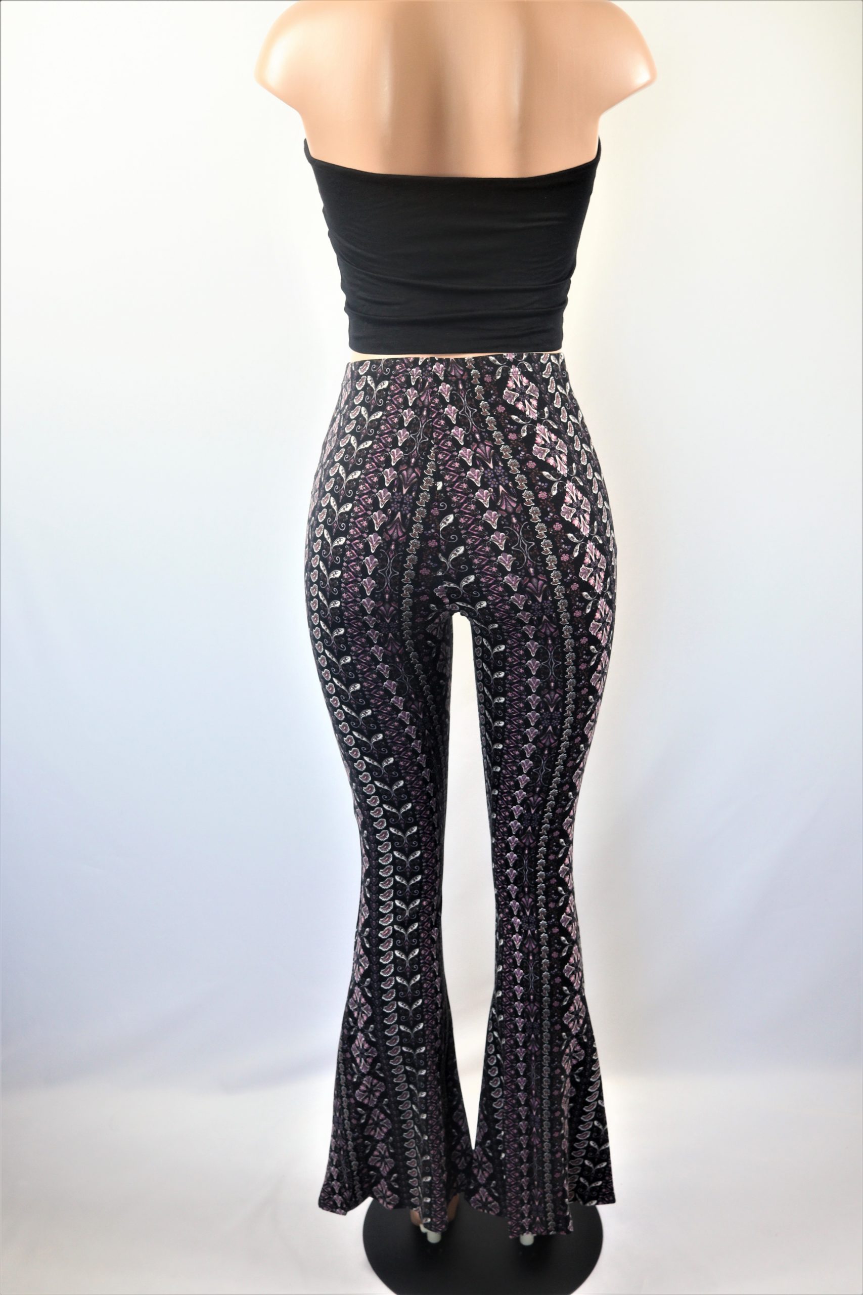 Dark Purple Santana Palazzo Pants - NeedMyStyle