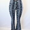 Blue Santana Palazzo Pants