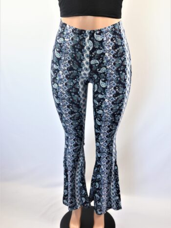 Blue Santana Palazzo Pants