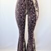 Purple Santana Palazzo Pants