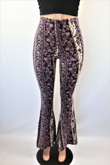 Purple Santana Palazzo Pants