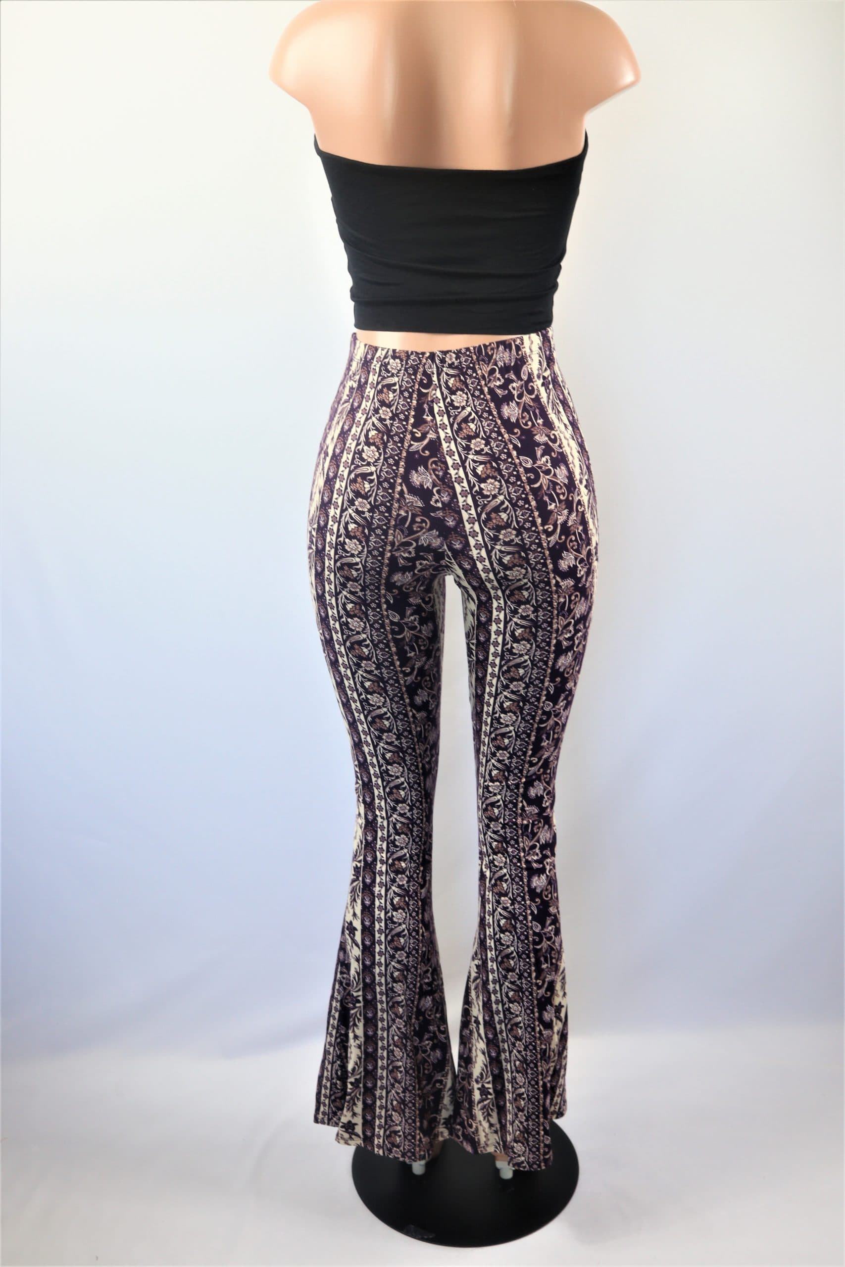 Purple Santana Palazzo Pants - NeedMyStyle