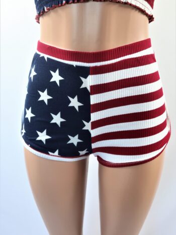 USA Ribbed Shorts