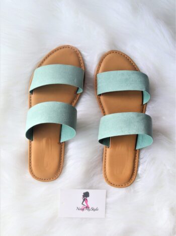 Faux Suede Sandals