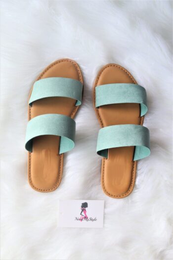 Faux Suede Sandals