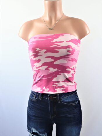Pink Camo Tube Top Pink Camo Tube Top