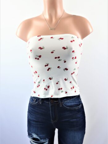 Cherry Tube Top Cherry Tube Top
