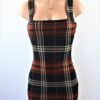 Justice Plaid Mini Dress