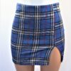 Angie Plaid Skirt