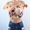 Blush Floral Crop Top