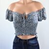 Luna Off the Shoulder Crop Top