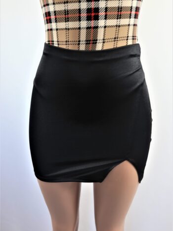 Satin Casino Mini Skirt Satin Casino Mini Skirt