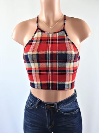 Dion Plaid Top Dion Plaid Top