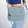 Faux Suede Clutch