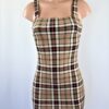 Nicely Plaid Dress