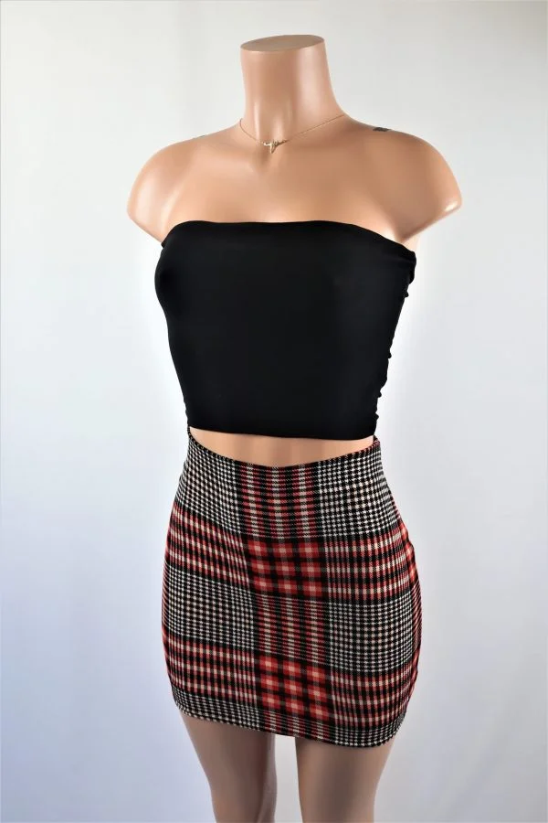 Mad For Plaid Skirt