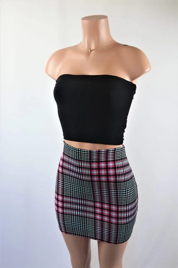 Mad For Plaid Skirt