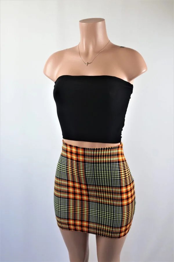 Mad For Plaid Skirt