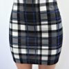 Blue Plaid Skirt