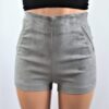 Faux Suede Shorts