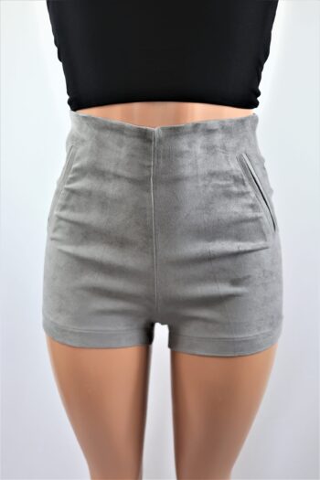 Faux Suede Shorts