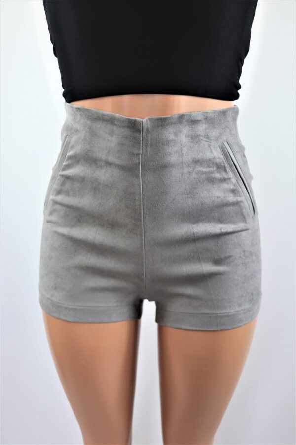 Faux Suede Shorts
