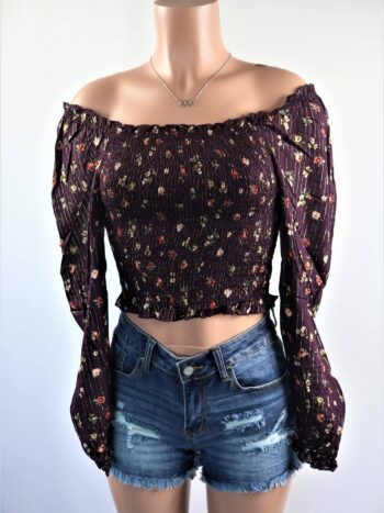 Plum Crop Top Plum Crop Top