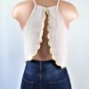 Backless Pink Top