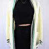 Ivory Striped Cardigan