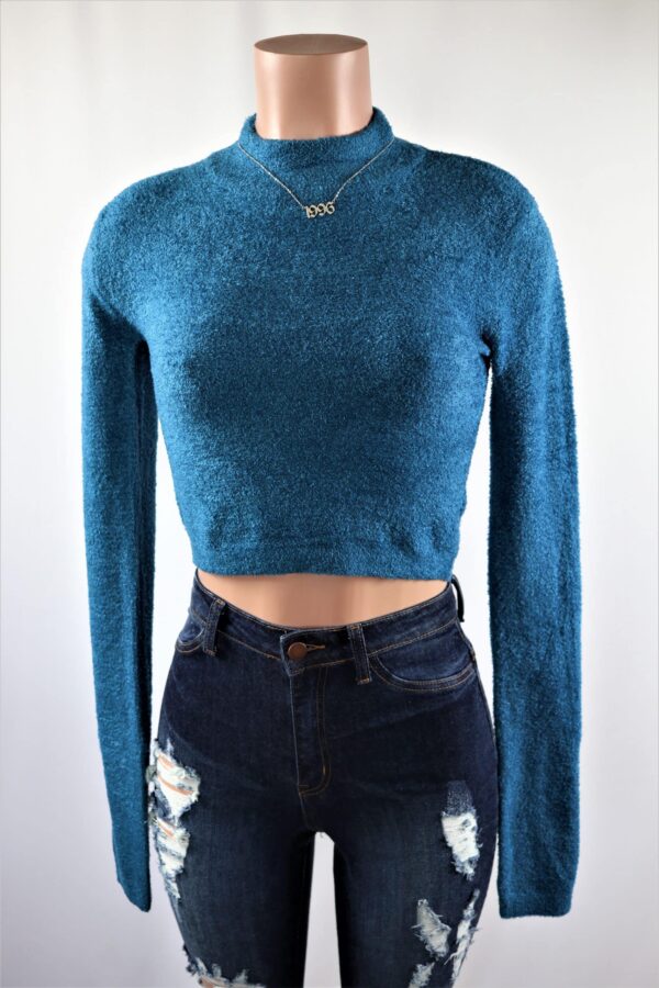 Gabbie Crop Sweater Top