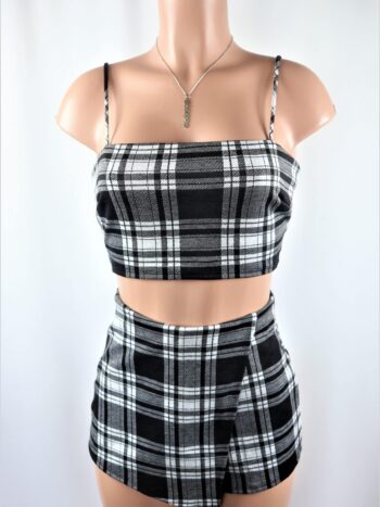 Here for the Plaid Skort Set Here for the Plaid Skort Set