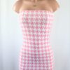 Houndstooth Mini Dress