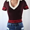 Rosewood Stripe Top
