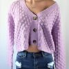 Daphne Crop Cardigan