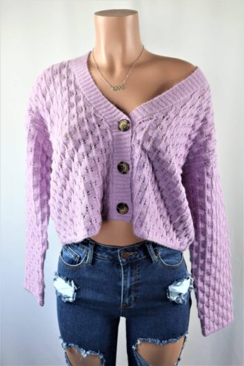 Daphne Crop Cardigan